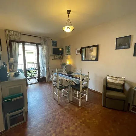 T2 Dans Avec Piscine, Court De Tennis Et Parking Prive 4pa59 Collioure